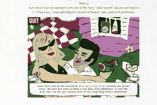 Foto de Chop Suey en la sección central de “From Barbie to Mortal Kombat” (Cassell, Jenkins, editores)