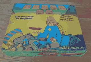 Hubo varios intentos de desarrollar computadoras personales en Francia. Una de ellas, la Alice 90 de Matra, venía ilustrada por Moebius.