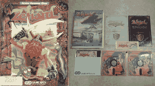 La legendaria portada norteamericana de Zeliard, comparada con el packaging original japonés.