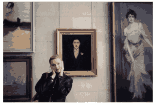 Duncan en Paris, en 1995 (del blog de su amigo Blake Robin)