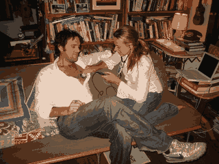 Duncan y Blake fotografiados en 2005 en Los Ángeles, por el artista Darío Robleto.