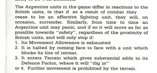 Extractos del manual de Falklands ‘82.