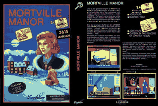 Reedición de 1988 de La Manoir de Mortvielle con texto en varios idiomas y el nombre más marketinero de “Mortville Manor”