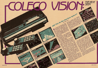 Colecovision salió en 1982, y Electronic Games la marcaba con razón como una de las consolas más interesantes del momento. Estaba condenada.
