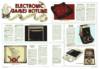 Electronic Games hablaba de todo: consolas, computadoras, arcades, handhelds. Es un registro de la brutal saturación del mercado.