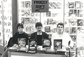 Marion, Le Breton y Cazenave. Cuando le preguntaban cuál era la onda de Froggy, Le Breton decía “nuestra idea es tener ideas”.