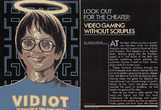 “Cuidado con el Tramposo: Videojuegos sin Escrúpulos” es una de las notas más inspiradas del ex activista de los ‘60 P. Gregory Springer, que daba al gaming una sensibilidad beat.