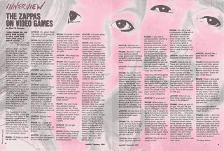 Moon Zappa estaba de moda por haber cantado en la parodia pop “Valley Girl” de Frank.