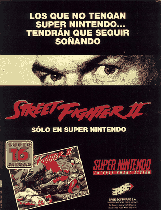 Honestidad brutal en los avisos españoles de la edición de Super Nintendo.